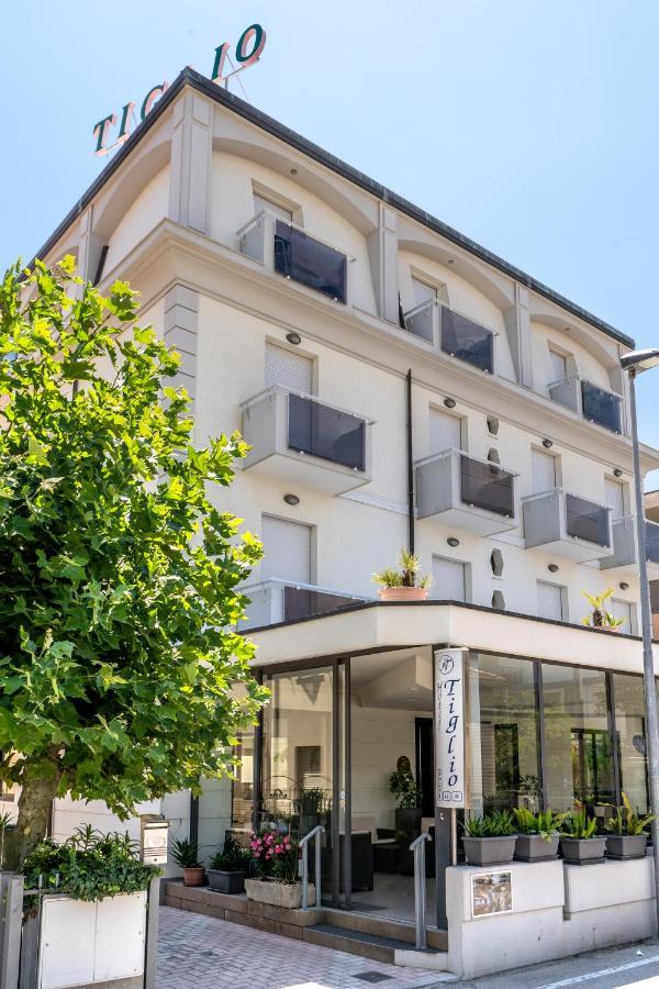 Hotel Tiglio ริมินี ภายนอก รูปภาพ